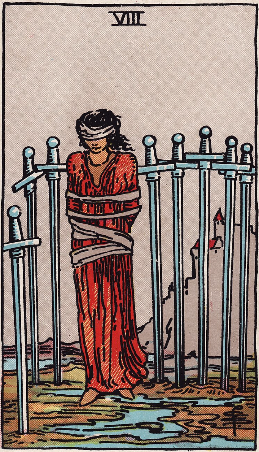 Eight of Swords: Health Meaning