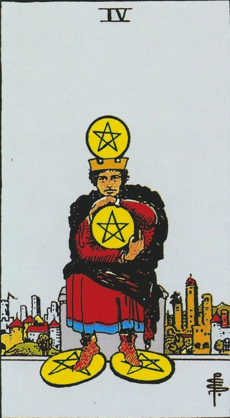 Four of Pentacles: The Card as a Person