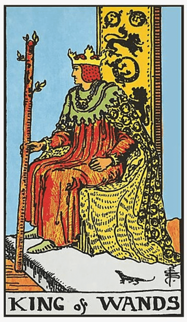 King of Wands: Health Meaning
