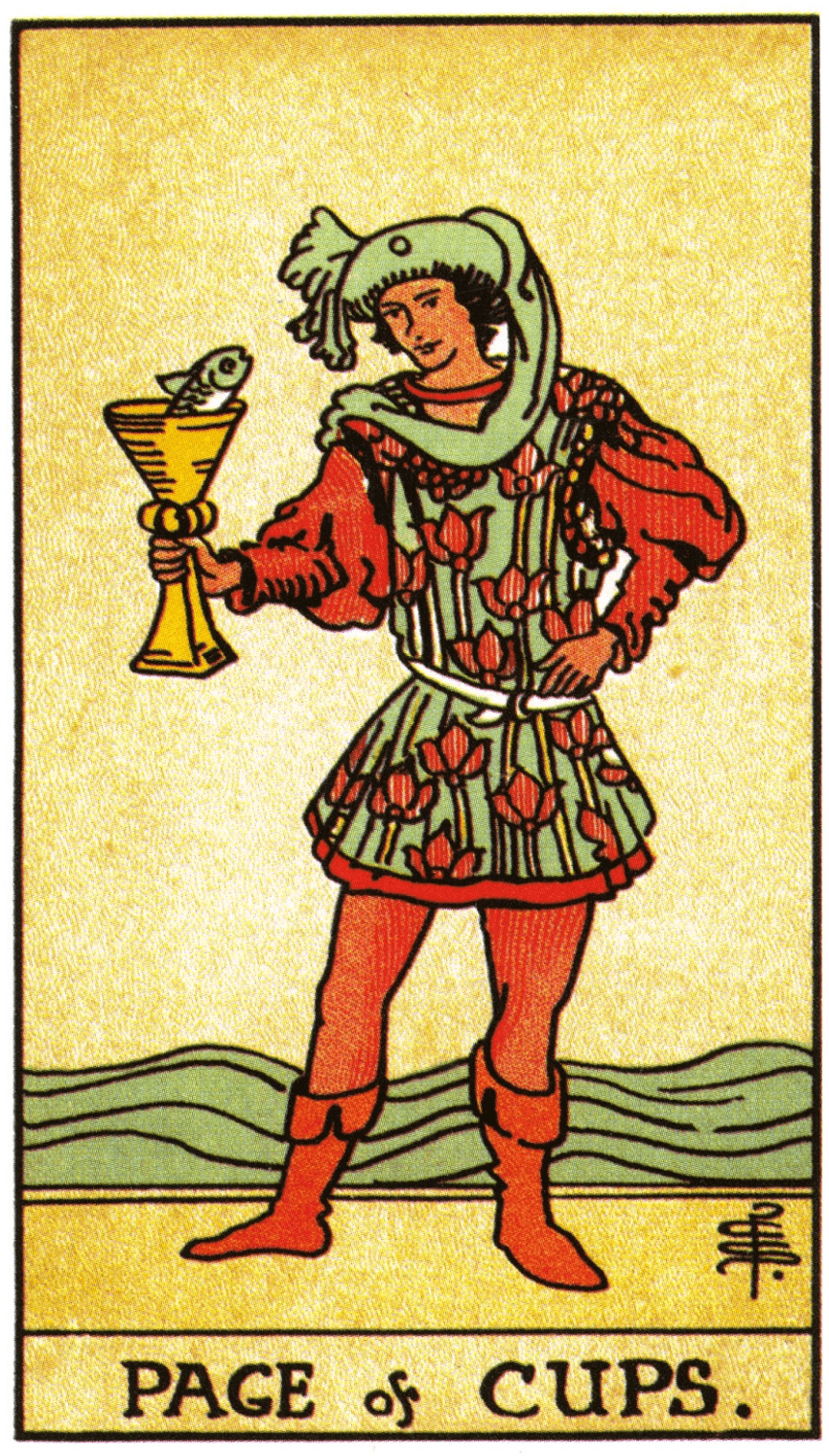Page of Cups: The Card as a Person