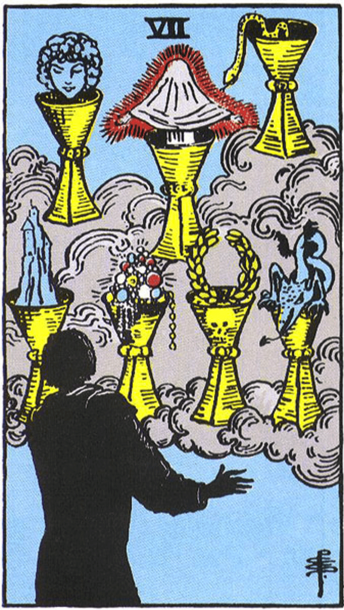 Seven of Cups: Keywords & Overview