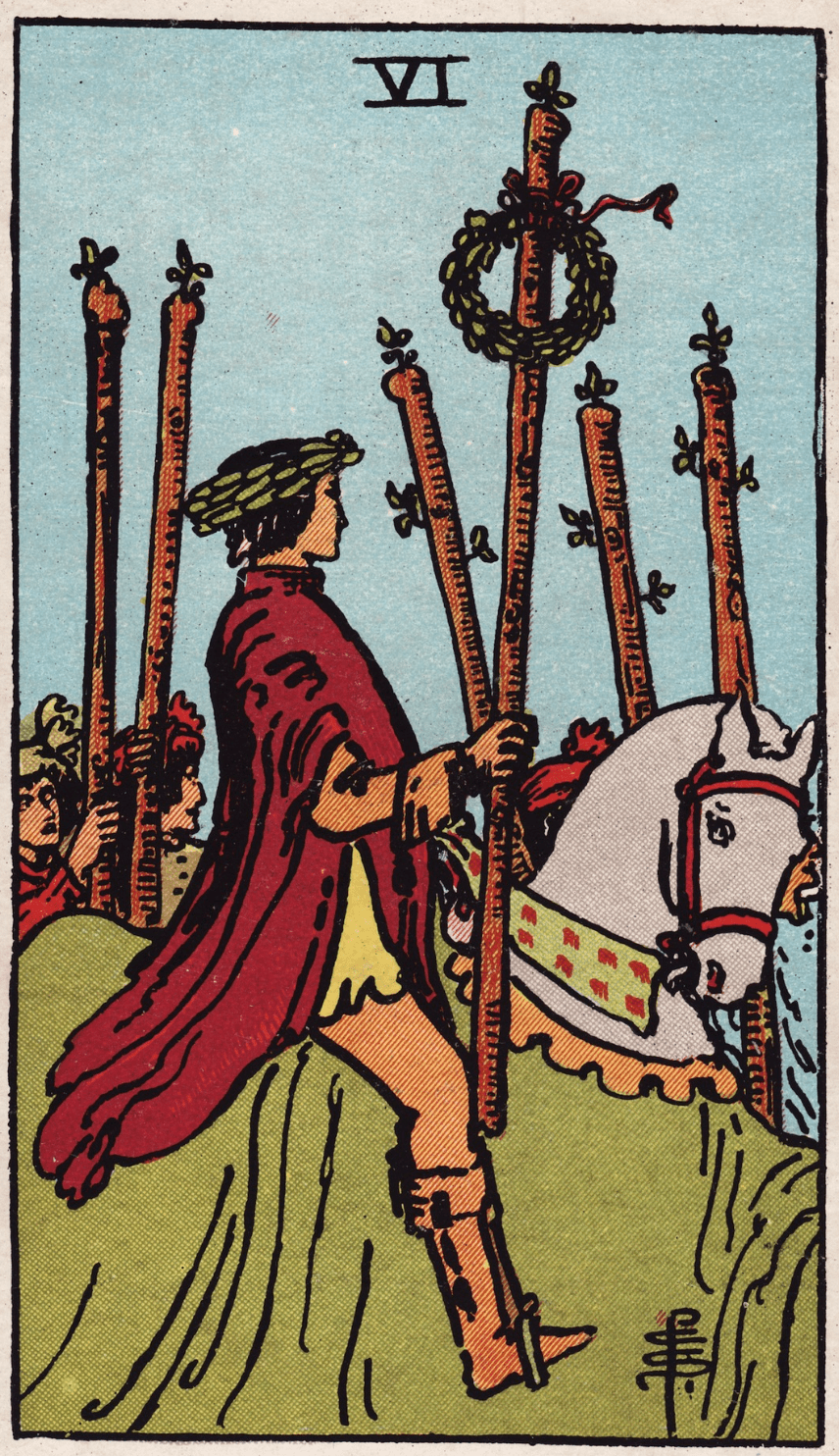 Six of Wands: Keywords & Overview