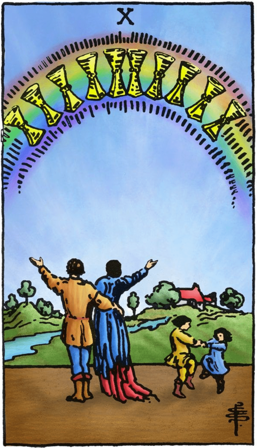 Ten of Cups: The Card as a Person