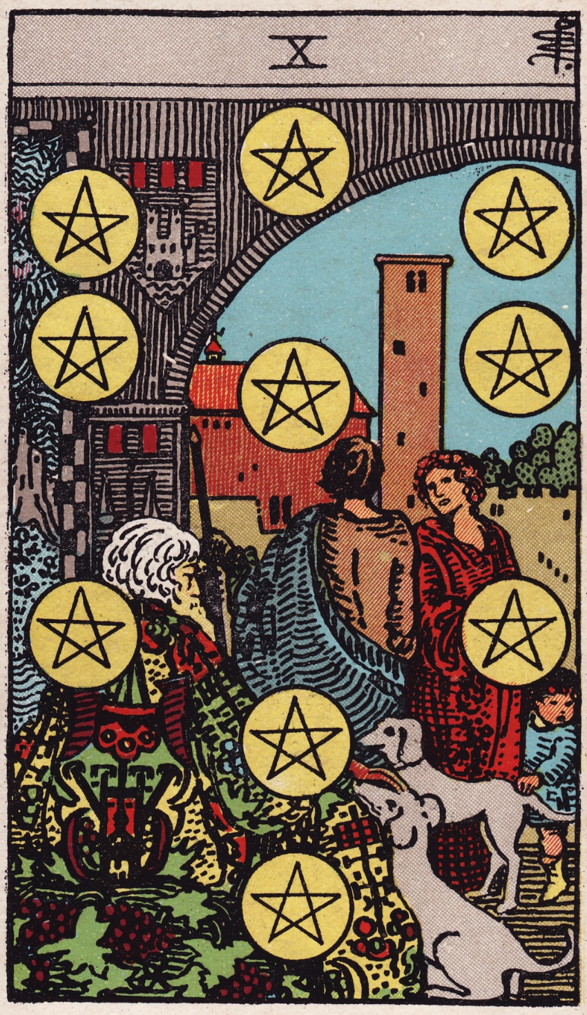 Ten of Pentacles: Keywords & Overview