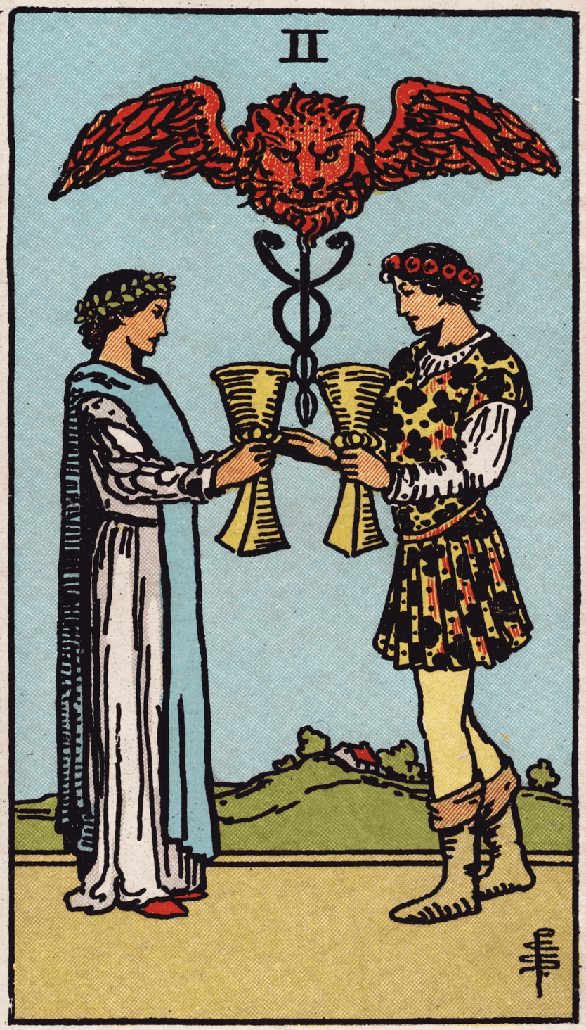 Two of Cups: Yes or No